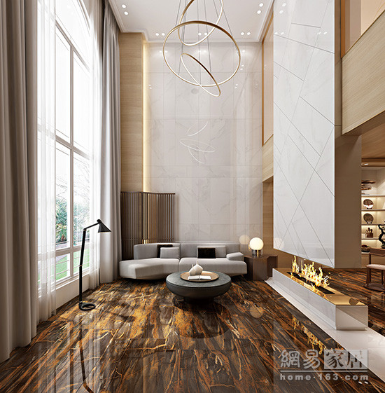 懶得保養(yǎng)又想要高顏值地板？大理石瓷磚了解一下